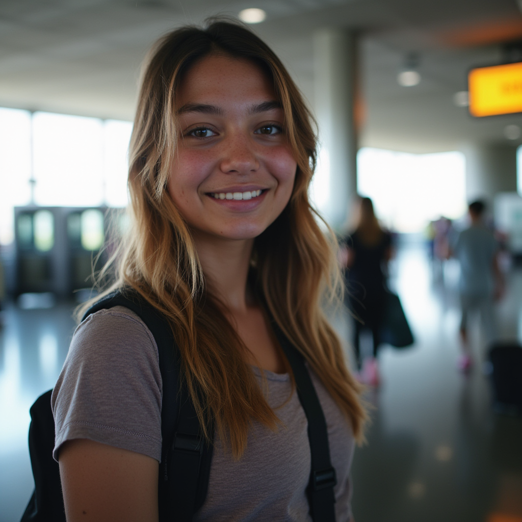 young woman student
